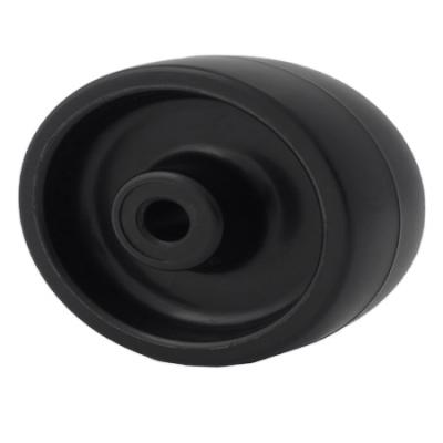 China Other factory wholesale high quality black gray 200mm pu pp wheel from 35mm 40mm 50mm 63mm 70mm 75mm 90mm 100mm 125mm 150mm made in china for sale