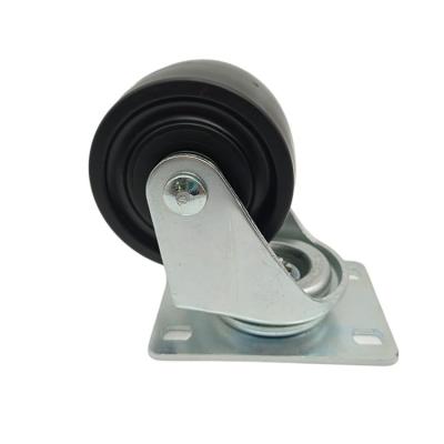 China China Traditional 3 Inch Industrial Caster Wheel For Carts 75mm Heavy Duty With Locking for sale