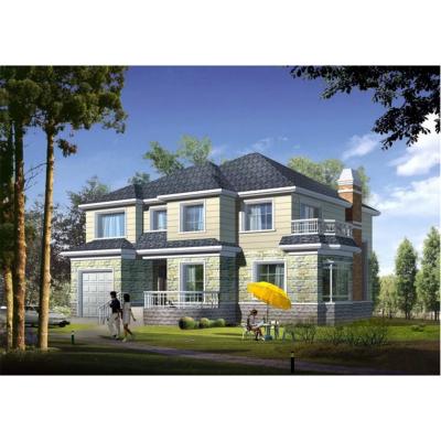 China Modern Built Homes Modern Design Luxurious Prefab Houses Light Steel Villa For Sale for sale