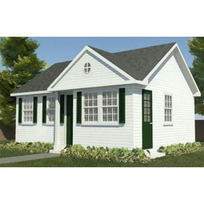 China Modern Tiny Villa Lightweight Steel Frame Prefab Movable Homes Small Prefab Houses for sale