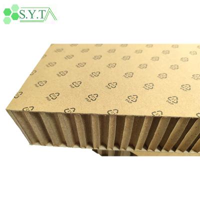 China Recycled Materials Eco-friendly and Recyclable Various types of Goods Transportation Packaging Protector Honeycomb Paper Cardboard for sale