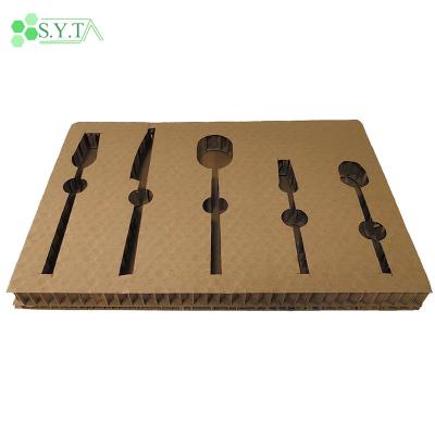 China Recycled Materials SYT High Strength Customized Shapes Honeycomb Paper Cardboard for sale