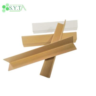 China Protection Cargoes 50*50mm L-shape Paper Angle Corrugated Cardboard Angles Edge Boards Pallet Paper Corner Edge Protector for sale