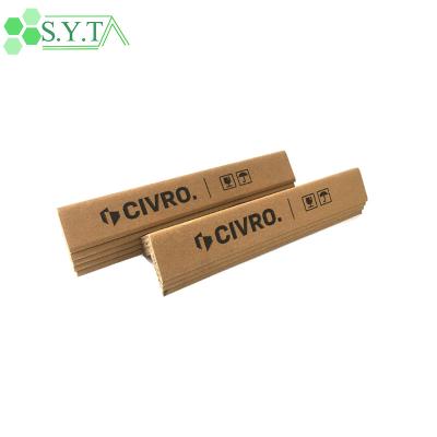 China Protection Cargoes 50*50*5mm High Strength Kraft Paper Angles Edge Corner Protector Carton Edge Paper Corner Protector for sale