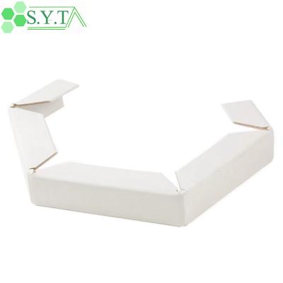 China Protection Cargoes 100% Recyclable Wear Resistance Shipping Boxes Angle Protection Ring-shape Paper Corner Edge Protector for sale