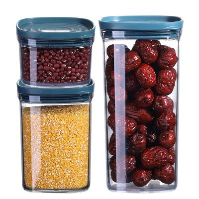 China Freshness Preservation Stackable Air Tight Food Storage Containers With Lids for sale