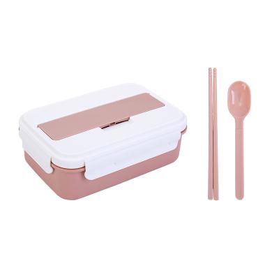 China Microwavable Microwavable Plastic Food Boxes 3 Compartments Food Container Bento Lunch Box With Dividers for sale