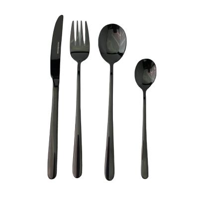 China Stainless Steel Cutlery Set Knife Fork Spoon Chopstick Viable Silverware 18/8 Flatware Stocked Style for sale