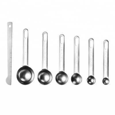 China Sustainable Kitchen Food Grade 6 Pcs Stainless Steel Baking Doser for sale