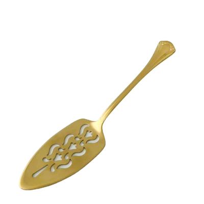 China 18/10 Sustainable Stainless Steel Cake Shovel Food Grade Cake Tool Wedding,Pizza Cake Server PVD Silver Gold for sale