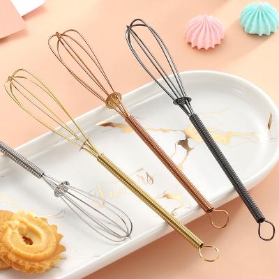 China Modern Simplicity Stainless Steel Balloon Beater, Gold Beater Beater for Cooking with Titanium Gold Plating for sale