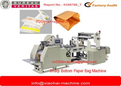 China Computerized High Speed Paper Bags Manufacturing Machines PLC Control for sale