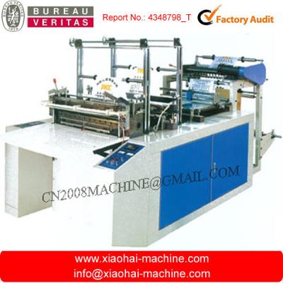 China One layer  t - shirt Small Plastic Bag Making Machine Computer Controlled for sale