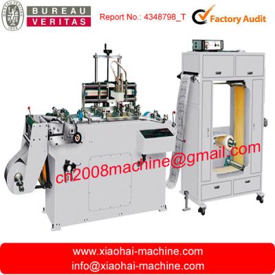 China Reel Type Single Color Label Screen Printing Machine (Roll To Roll Screen Printing) for sale