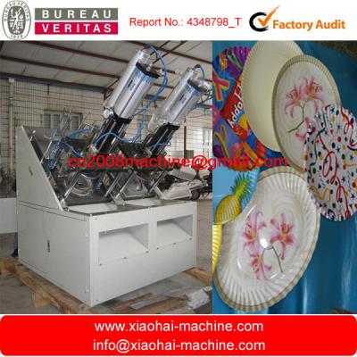 China Pneumatic Type Disposable Paper Plate Forming Machine Fast Working Speed for sale