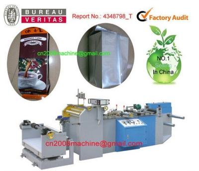 China Center Sealing Automatic Plastic Paper Bag Making Machine Max. Speed 35m/min for sale