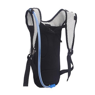 China Reflective 3L Capacity Recycling Backpack With Water Bag Vest Running Bag Hydration Pack Breathable Portable Bicycle Accessories for sale