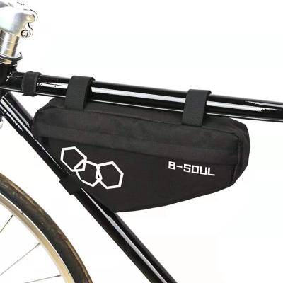 China Large Durable Bicycle Triangle Bag Bike Frame Front Tube Waterproof Cycling Pannier Ebike Tool Bag Accessories for sale