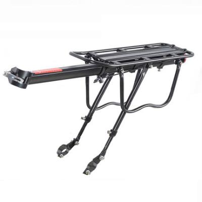 China Durable Hot Selling Bicycle Aluminum Alloy Quick Disassembly Rear Rack Carrier Bike Accessories for sale