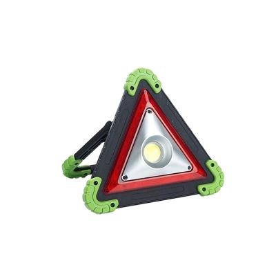 China High Brightness Triangle Energy Saving Warning Light Protect Car Repairing Portable Work Flood Light Rechargeable Spotlight 210 x 190 x 50 mm for sale