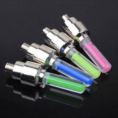 China Fashionable Bicycle Decoration 1pc Neon Bike Spoke Tire Wheel Mini LED Bicycle Rear Light MTB Warning Head Recycling Light Valve Covers Light Lamp for sale