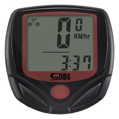 China Rider Durable Wireless Bike Computer Outdoor Cycling Stopwatch Rainproof Computer LCD Cycling Odometer for sale