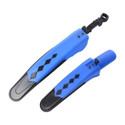 China High Quality PP Mountain Bicycle Mudguard Set Colorful Bicycle Front Rear Mudguard Set Bicycle Fender for sale