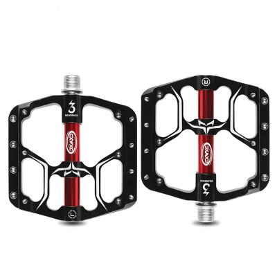 China 2021 Waterproof Mtb Bicycle Pedal 3 Ratio Aluminum Alloy Ultralight Cycling Pedal Non-slip Bike Pedal for sale