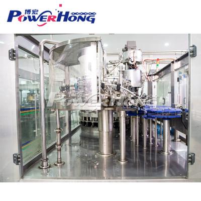 China Food Purified Water 3 In 1 Equipment Rotary Rinsing Filling Capping Plant Designed for sale