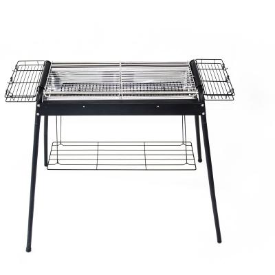 China Factory direct sale multi-functional easily assembled multi-layer storage rack charcoal barbecue grills stainless steel BBQ grill for sale