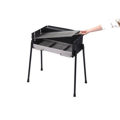 China Easily Assembled Vertical BBQ Charcoal BBQ Grill Balcony Grill Outdoor BBQ Grill for sale