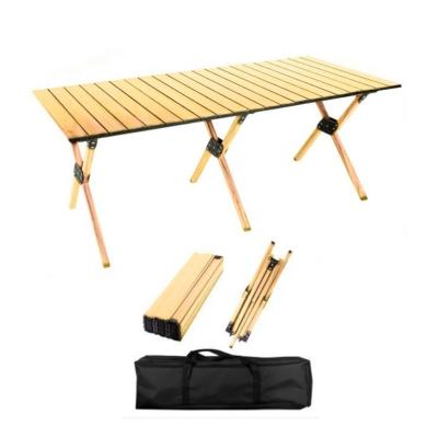 China Modern Portable Picnic Table Lightweight Folding Travel Camping Desk for Outdoor/Indoor Picnic, BBQ and Hiking with Carry Bag for sale