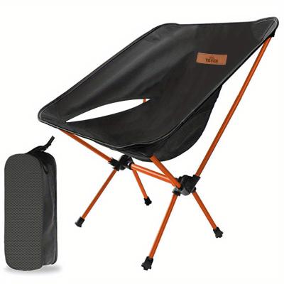 China Durable Camping Chair Ultralight Portable Camp Chair with Storage Bag Compact Folding Beach Chair for Backpacking Hiking Fishing Picnic for sale