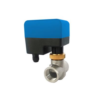 China HVAC System Most Recommended Product 2022 Good Return 3v Motorized Stainless Chamber Actuator Ball Valve for sale