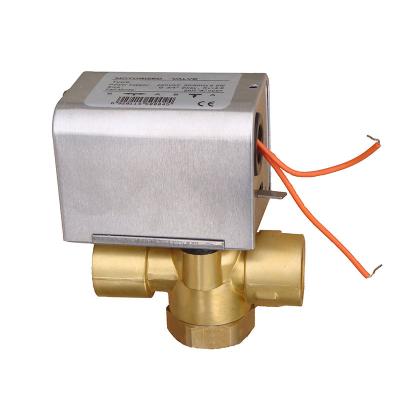 China HVAC Hydraulic System SR01 Series On-Off Type Motorized Control Valve Zone Motorized Valve For HVAC Hydraulic System Water System for sale