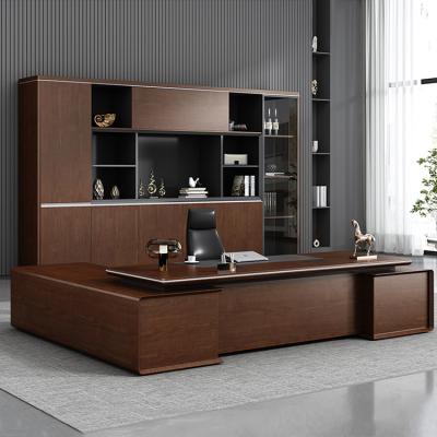 China Commercial Furniture L Shape Office Desk Modular Luxury Table Manager Computer Home Office Home Office Desk for sale