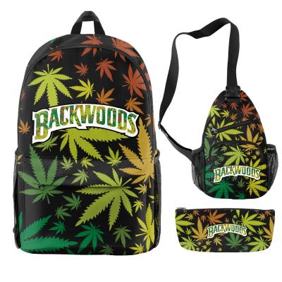 China Game Character Backpack Fashion Hemp RAW Maple NEW Runtz Bag Packs Fabric Smell Proof Backwoods Cigar Bags Outdoor Travel Messenger Bag RUNTY for sale