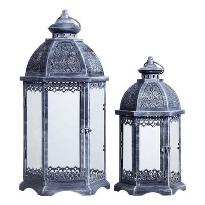 China Lantern for Outdoor Candle / Home Decor Metal Garden and Indoor Lantern for Antique Candle Holiday Metal Candle Home Decorative Lantern for Home Decor for sale