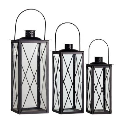 China Lantern for candle/cheap home decor/wedding metal handle lanterns outdoor and indoor decorative metal lantern for candle wedding holiday home decorative lantern for sale