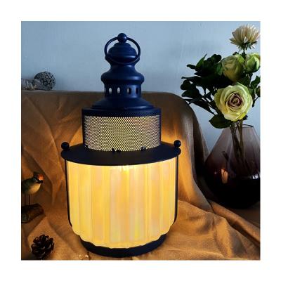 China Home decoration LED lantern for home festival and wedding decoration LED metal lantern for home decor for sale