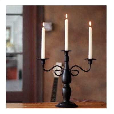 China Candle Holder Home/Wedding/Garden Decor Long Metal Stem For Home Decor Candelabra Handmade 3am Candlestick For Wedding Candle Holder for sale