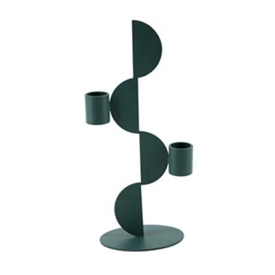 China Nordic Home Decoration Candlestick Holder Metal Candle Stand Modern Candle Holders For Home Decor for sale