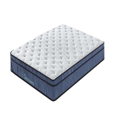 China New Design Bedroom Furniture Foldable 100% Latex 14 Inch Comfort 7 Zone Spring Memory Foam Mattress for sale