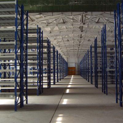 China Cargo storage Industrial steel structure platform sandwich floor bearing heavy for sale