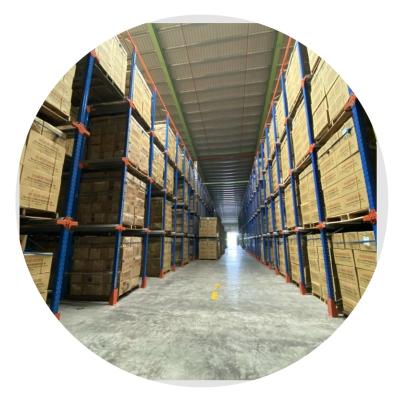 China Cargo storage Warehouse shuttle pallet shelves for sale