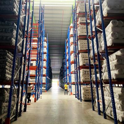 China Cargo storage Suitable for paper industry  high storage density  drive-in shelves for sale