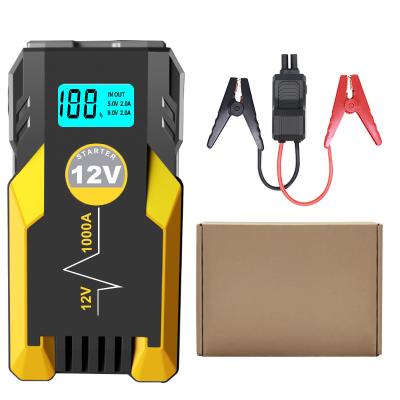 China Multifunctional Portable Car Battery Jump Starter 12v 14800mah Power Bank Backup Battery Booster Jump Starters for sale