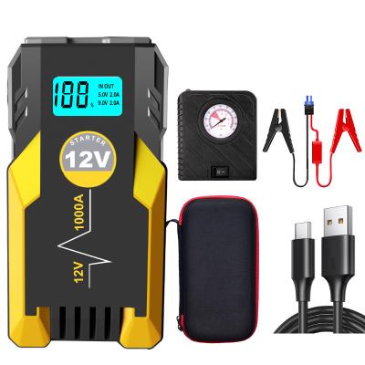 China Multifunctional Portable Car Battery Start Car Emergency Starter Power 12v Jump Starters for sale