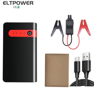 China Multi Function 12800mah 12V Car Battery Jump Starter Portable Car Battery Charger Backup Tool With Flashlight for sale