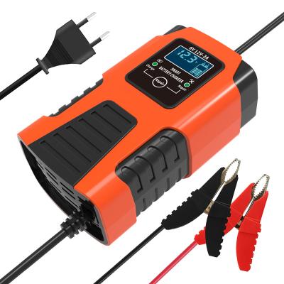 China Standard Battery 2-Amp 6V and 12V Battery Charger Full Automatic Intelligent Battery Defender Net Charger Desulfator for sale